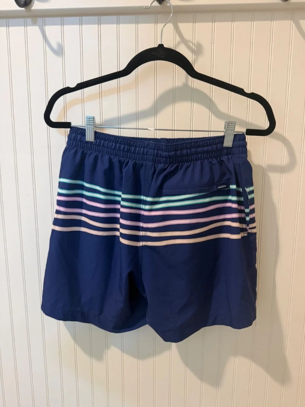 Chubbies Neon Stripe Swim Trunks